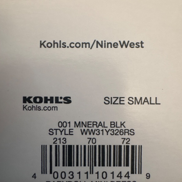 Nine West Babydoll Mini Dress Size S Balloon Sleeves Sweetheart Neckline - Picture 4 of 4